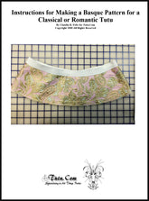 Instructions: Custom-Sized Basque Pattern for Classical or Romantic Tutu